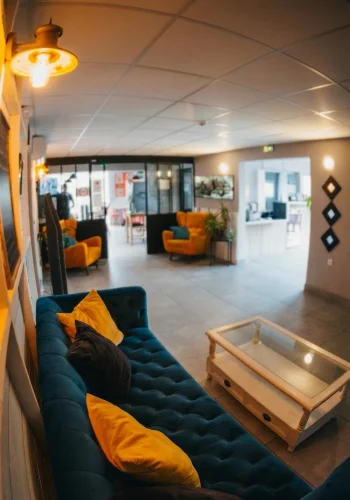 Intérieur des chambres du Best Hotel Bordeaux Sud